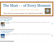 Tablet Screenshot of ofeverymoment.com